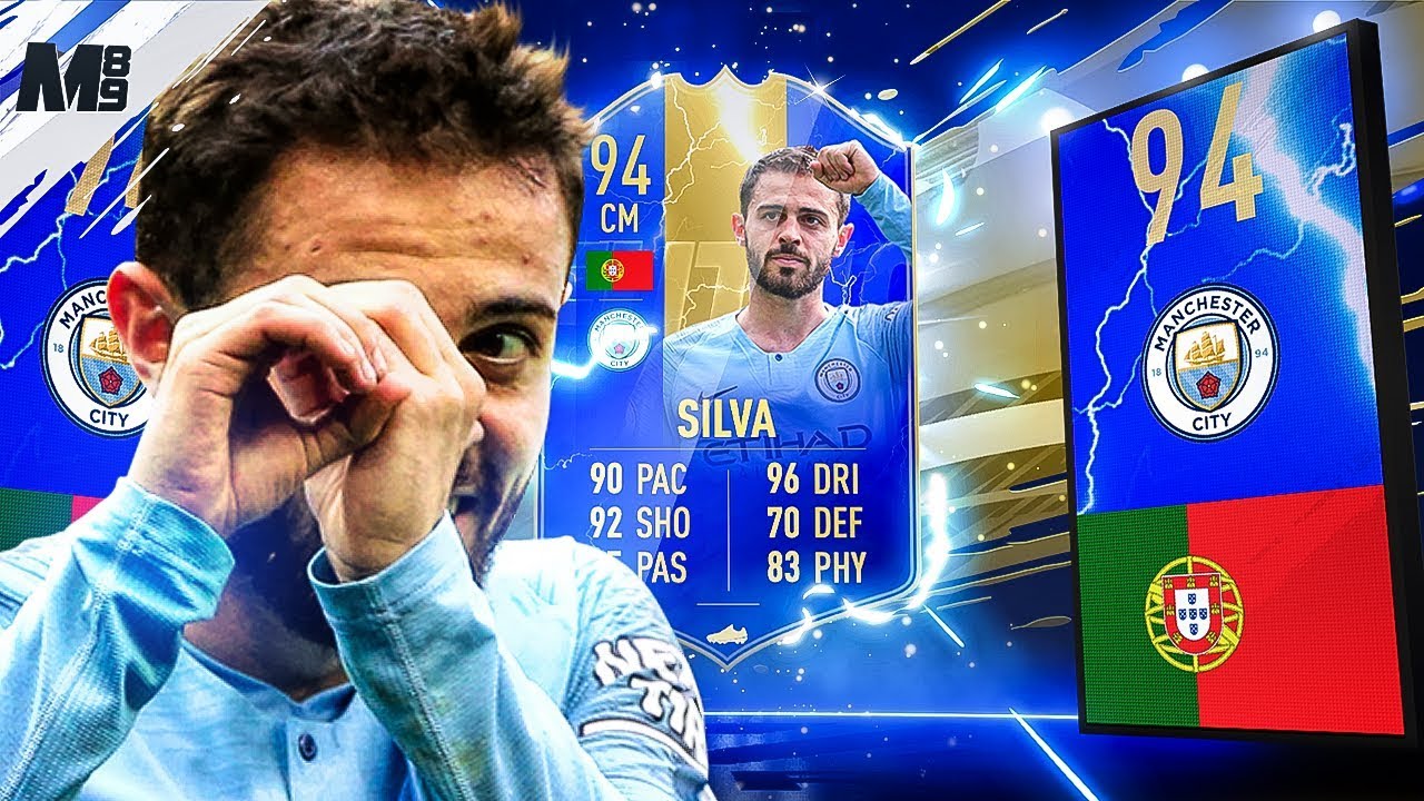 Обзор игрока TOTS Бернардо Силва в FIFA 19 | Обзор игрока TOTS Бернардо Силва с рейтингом 94 | FI...