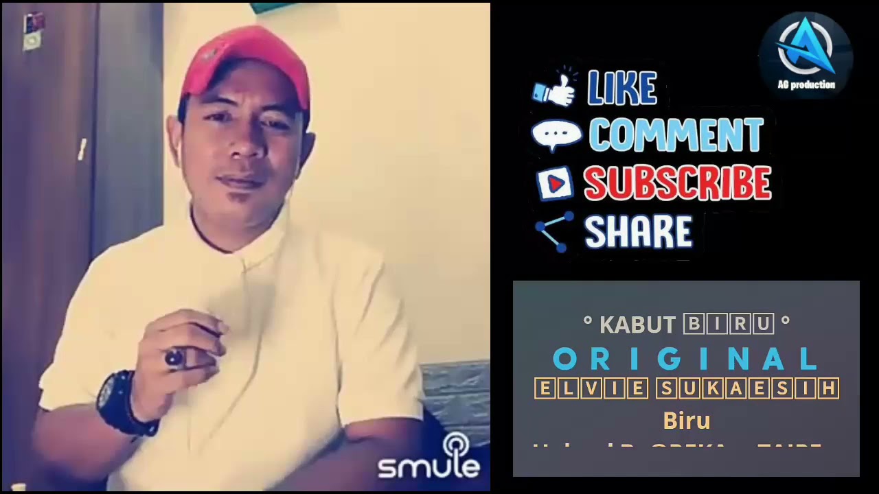 Kabut biru | Karaoke duet cewek cowok | SMULE