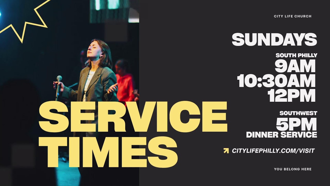 9 AM Service | City Life Philly Church