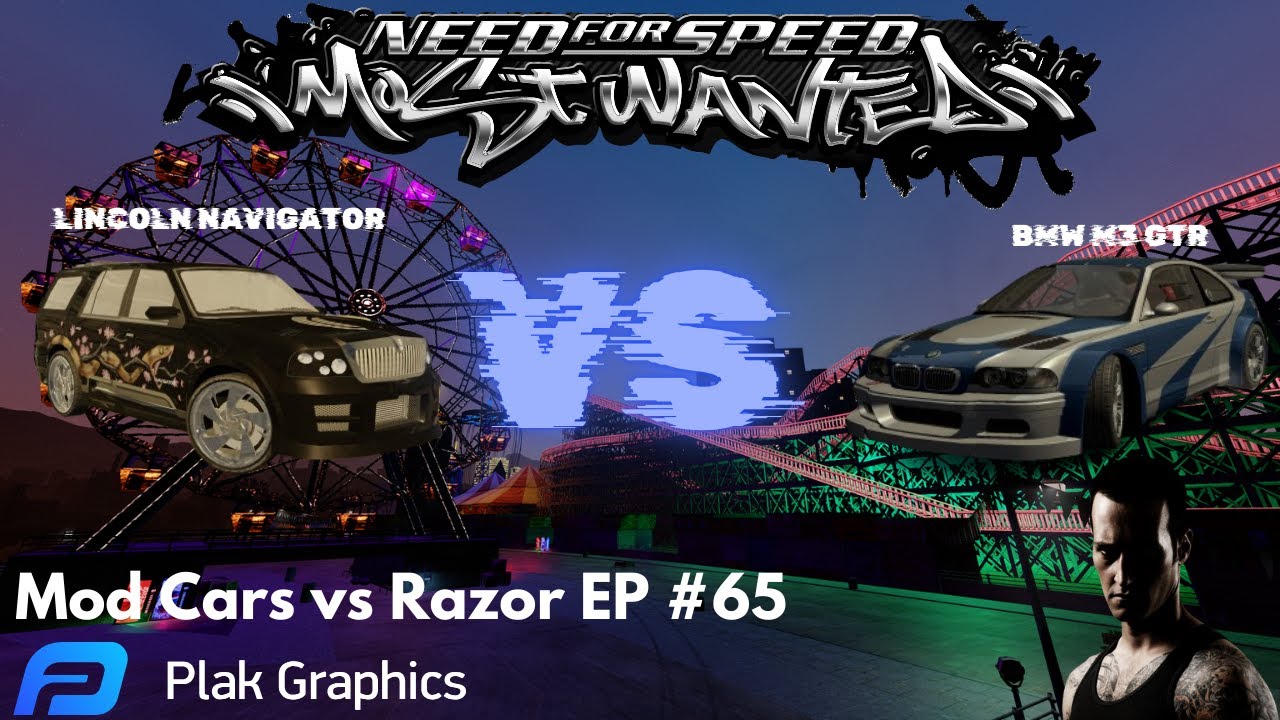 Lincoln Navigator VS BMW M3 GTR & Final Pursuit | NFS Most Wanted - Plak Graphics