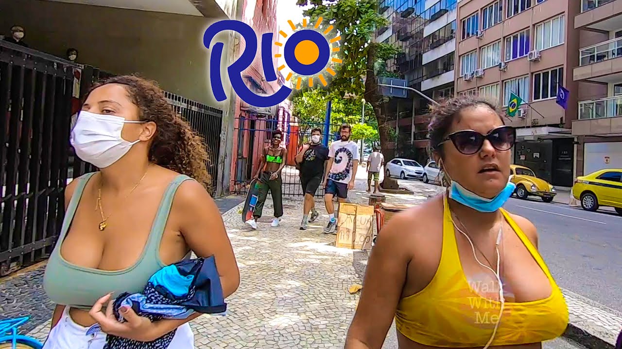 Rio de Janeiro, Brasil  🇧🇷  - Av. Nossa Senhora de Copacabana to Ipanema Brasil