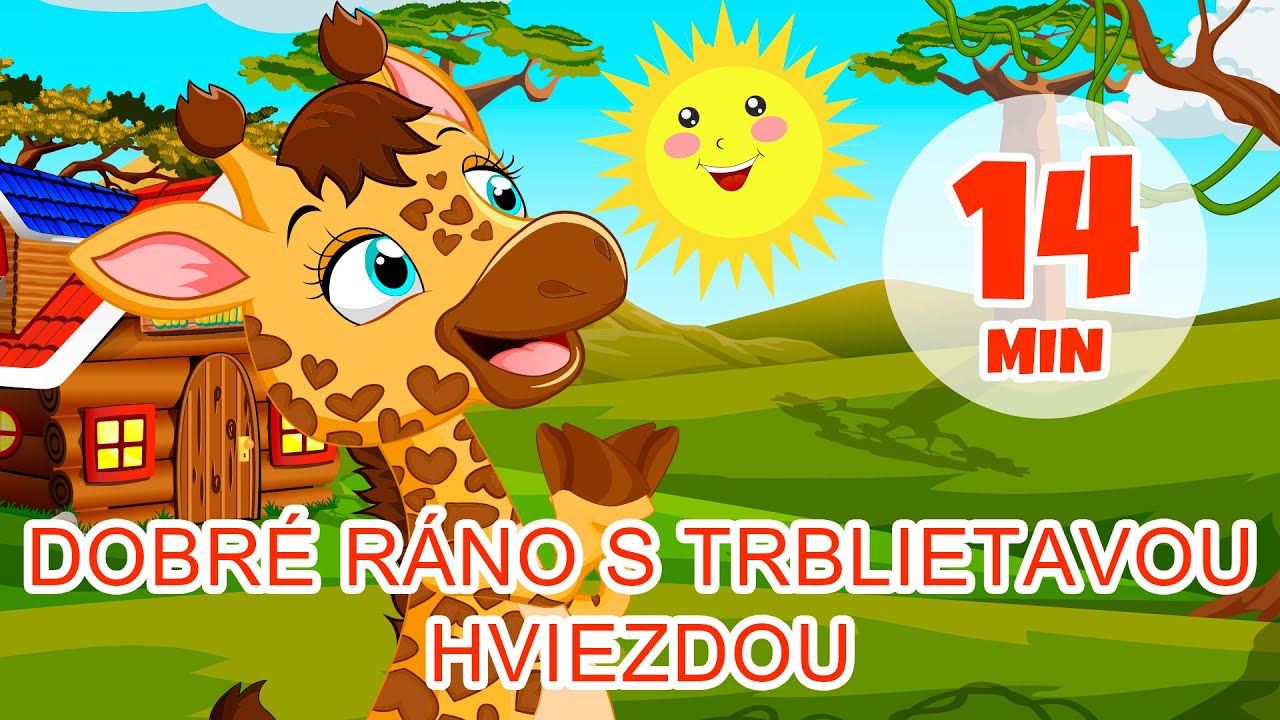 Dobré ráno s trblietavou hviezdou - 14 min Giramille | Detské riekanky a pesničky