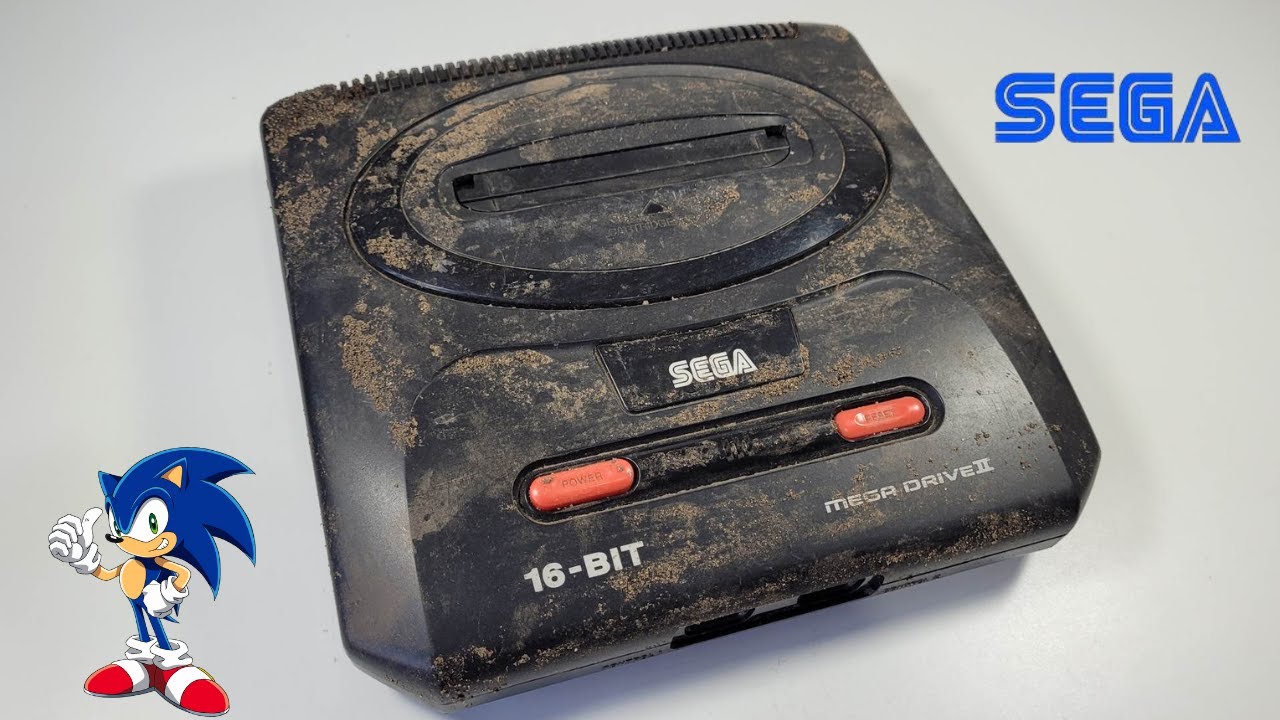 Restored This Junk Mega Drive II Retro Console