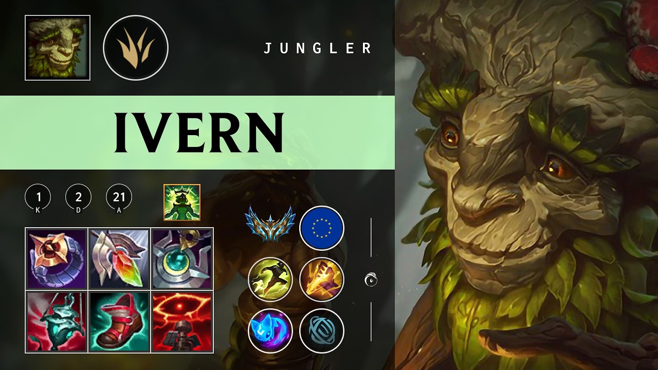 Ivern Jungle vs Jayce - EUW Challenger Patch 26.05