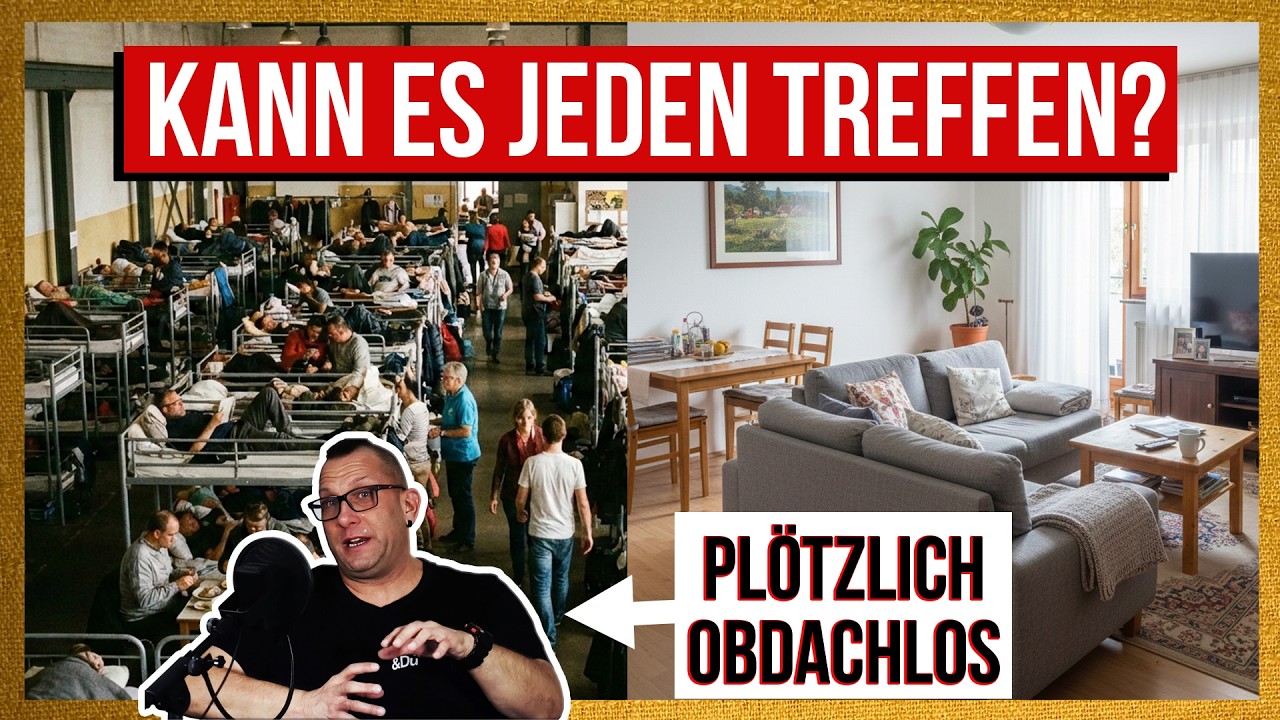Wie schnell ein normales Leben kippen kann - gestern Wohnung, heute obdachlos