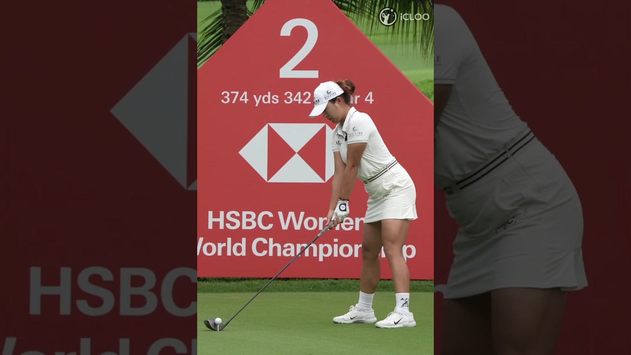 Jin-young Ko's solid swing!