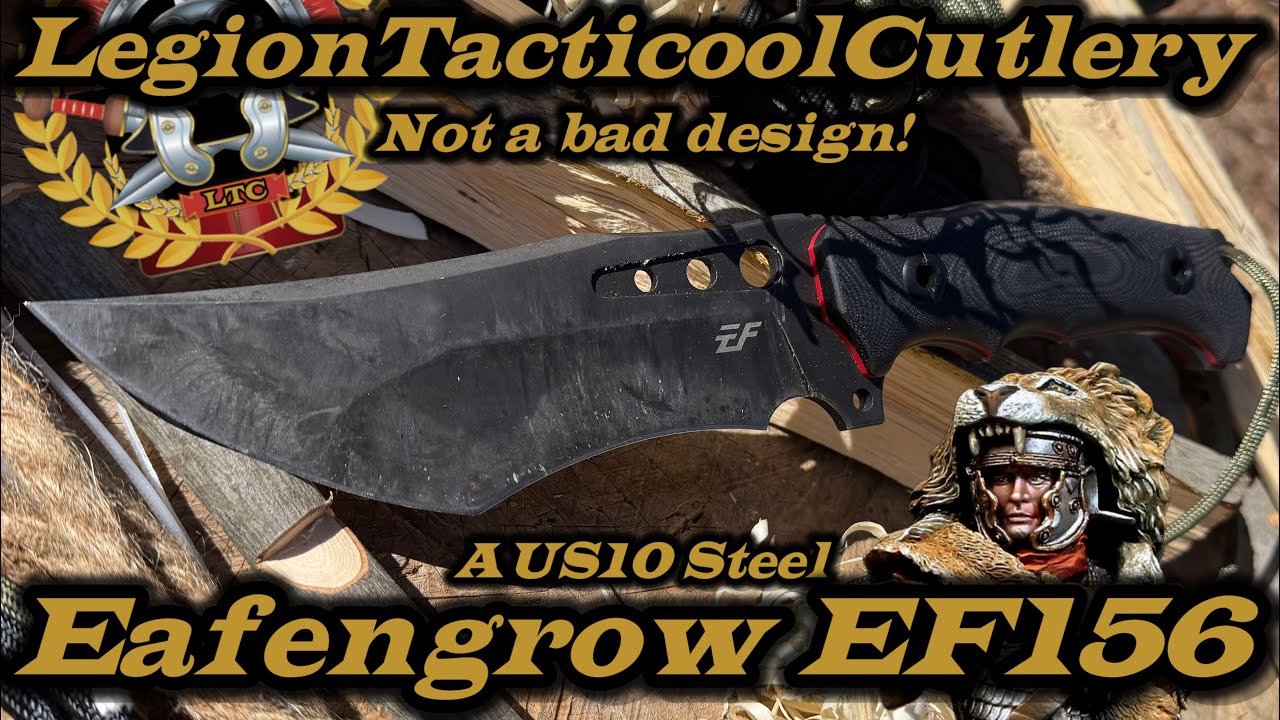 Eafengrow EF156 Fixed Blade Knife AUS-10 Steel Blade Full Tang G10 Handle