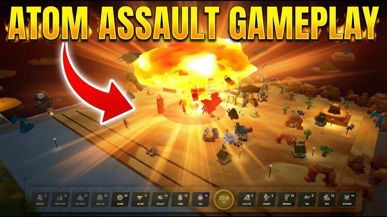 Atom Assault - 3D RTS - GAMEPLAY VIDEO