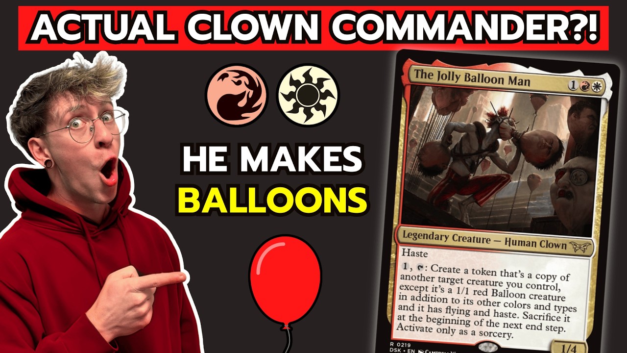THIS CLOWN WINS GAMES FOR 25€?! 🎈🤡 – The Jolly Balloon Man