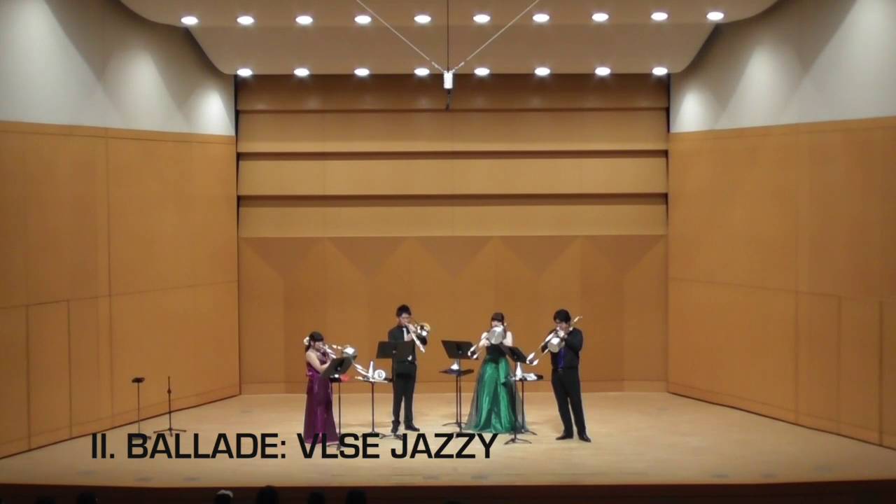 Quatre a Quatre / Jerome Naulais 1/2 [Trombone Quartet Ke]