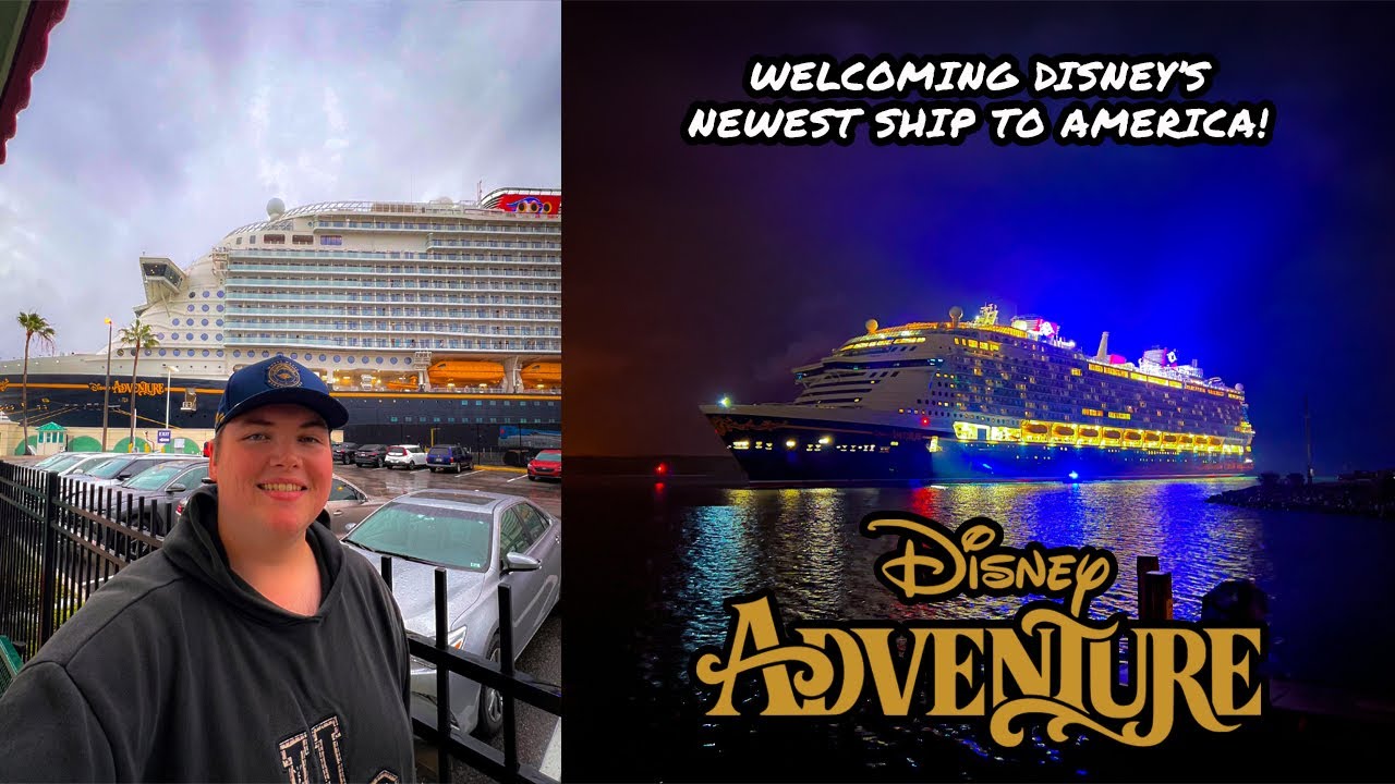 FIRST LOOK: The All NEW Disney Adventure Arriving at Port Canaveral For The FIRST TIME!