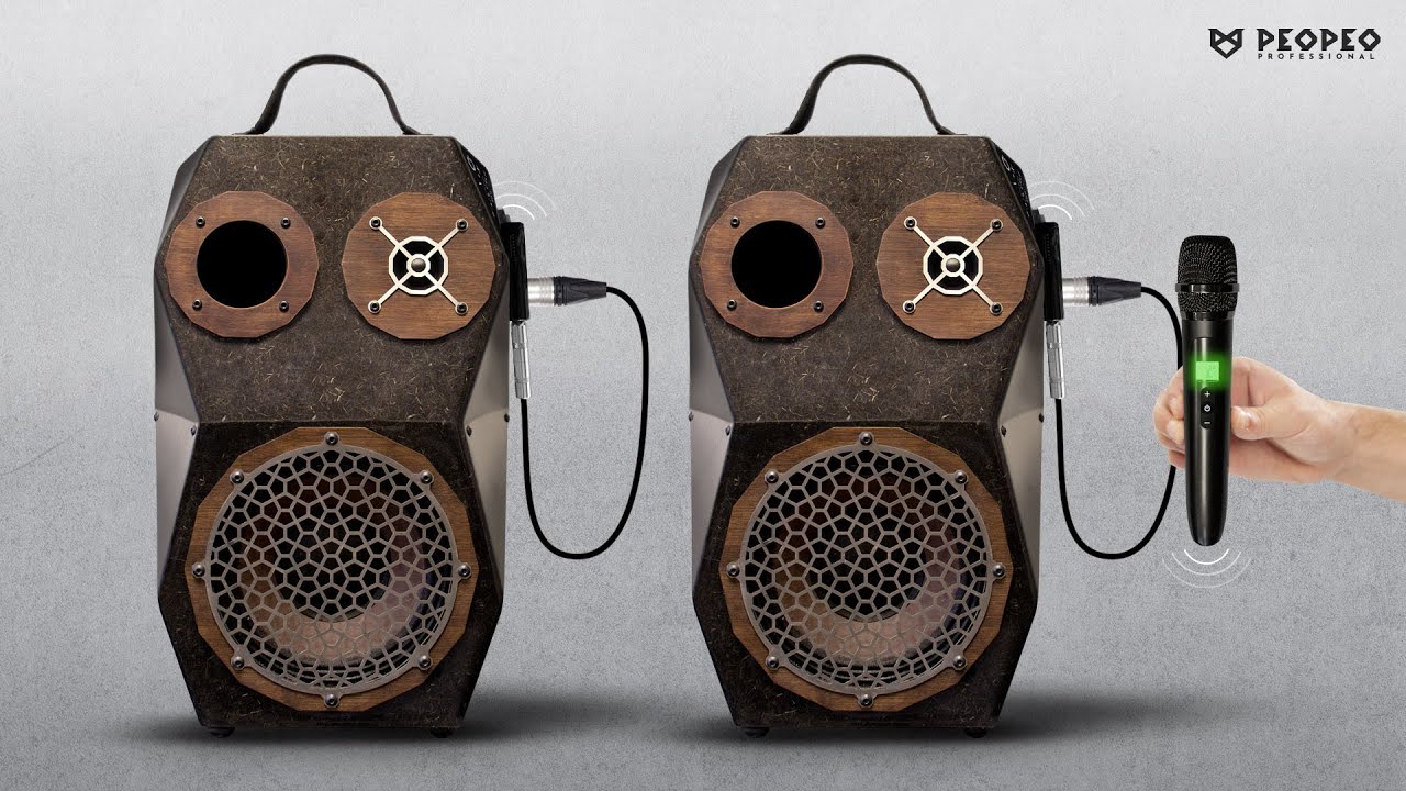 FONCTION 3 : Connexion d'un micro sans fil UHF sur deux sonos VOODOO PRO  | VOODOO PRO