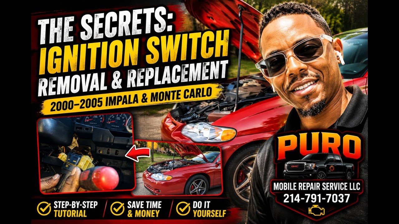 the Secrets: Removing and Replacing Your Ignition Switch Easily 2000-2005 Impala-Monte Carlo