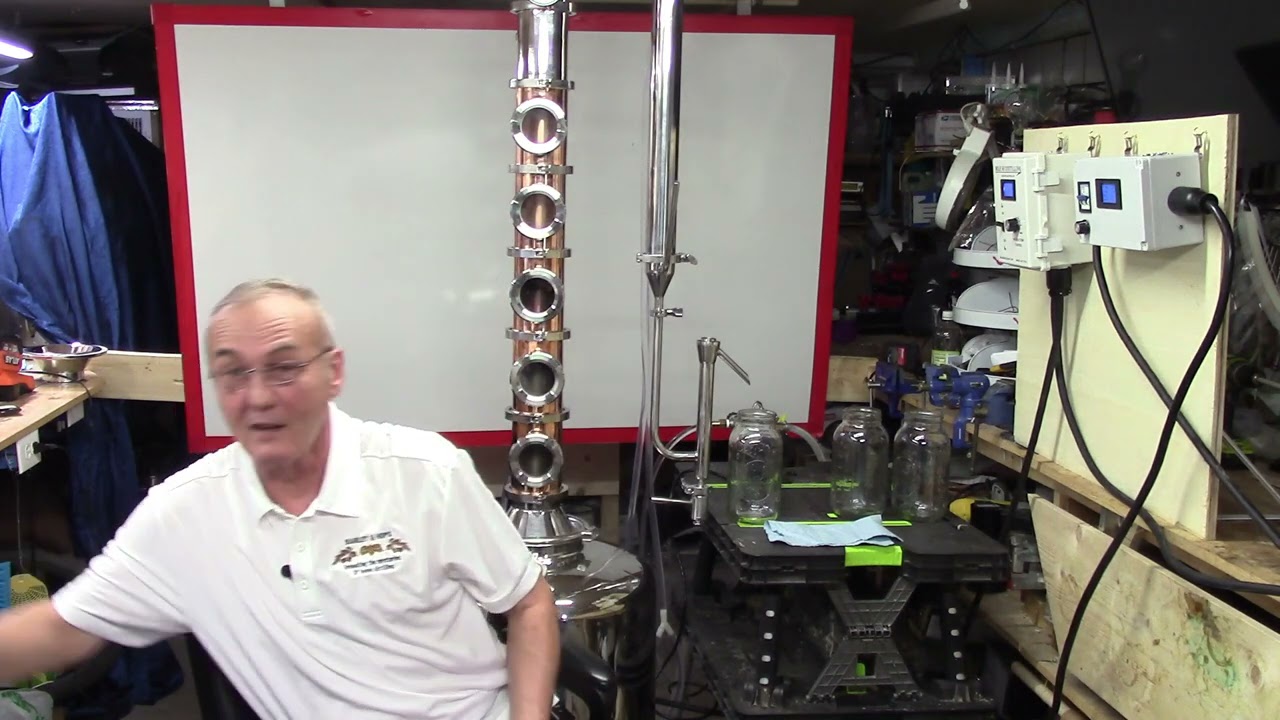 RUNNING A STILL PART 3 AND MORE DISCUSSION MileHi 4 inch bubble plate column