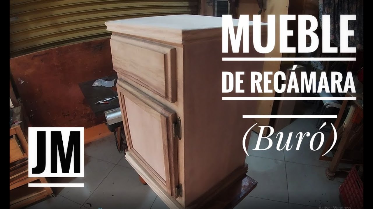 Muebles para recámara (Buró) - JM Carpintería - Tutorial