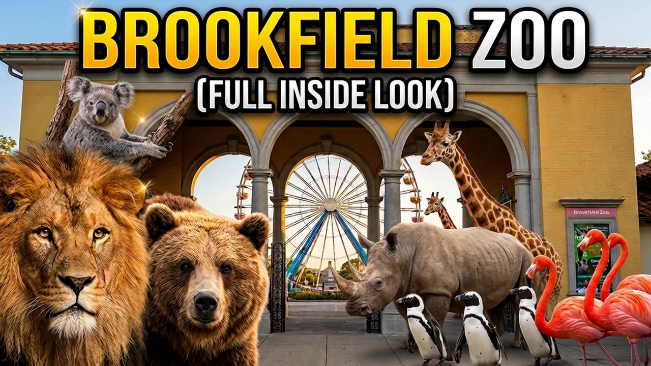 Brookfield Zoo Chicago Ultimate Full Tour
