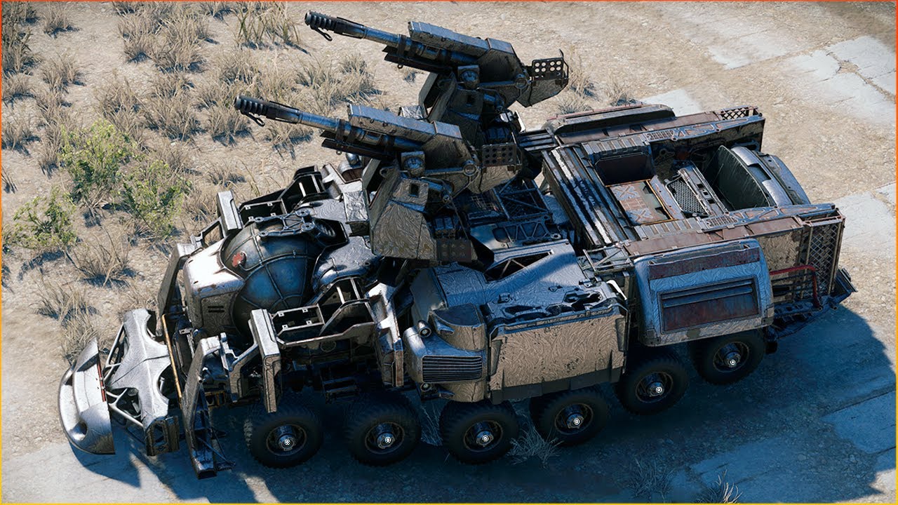 Ух, ЗВЕРЮГА! • Crossout • Китобой + Джеки + МАМОНТЫ