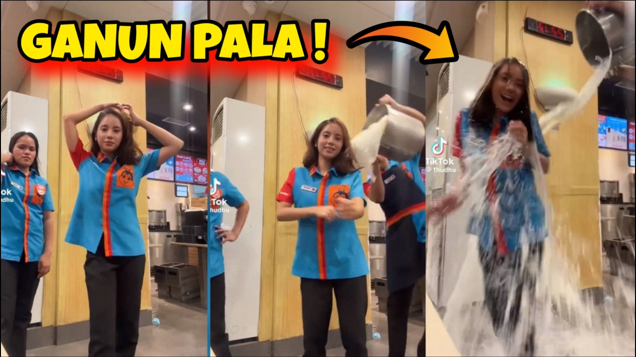 KAYA PALA BINUHUSAN NG TUBIG SI  ATE... | Funny Videos Compilation 2026 TRY NOT TO LAUGH