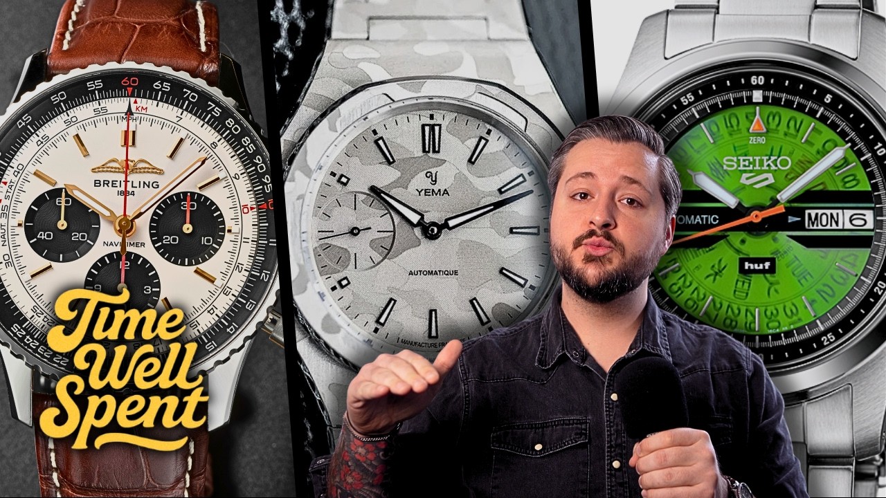 Новые часы от Grand Seiko, Moser, Breitling и других брендов, а также @Timeandtidewatches в Нью-Й...