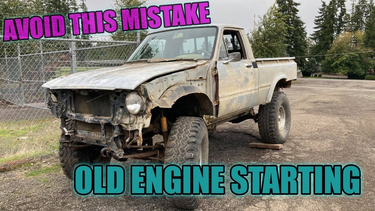 Engines Sitting Many Years AVOID THIS MISTAKE | Toyota Pickup Restoration Update