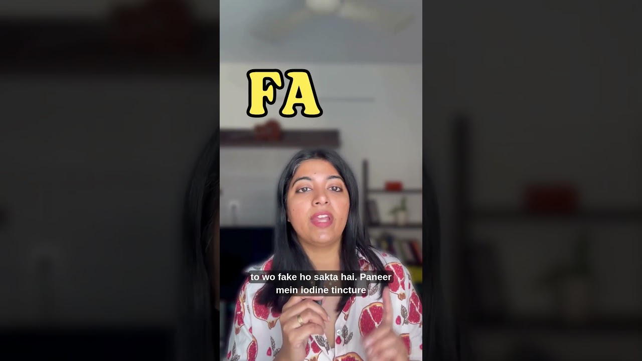 4 Ways to Test Fake Paneer at Home! #analogue