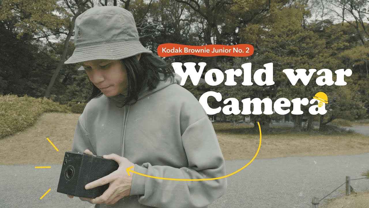 90-Year-Old Camera, Still Works? | Kodak Brownie Junior No. 2