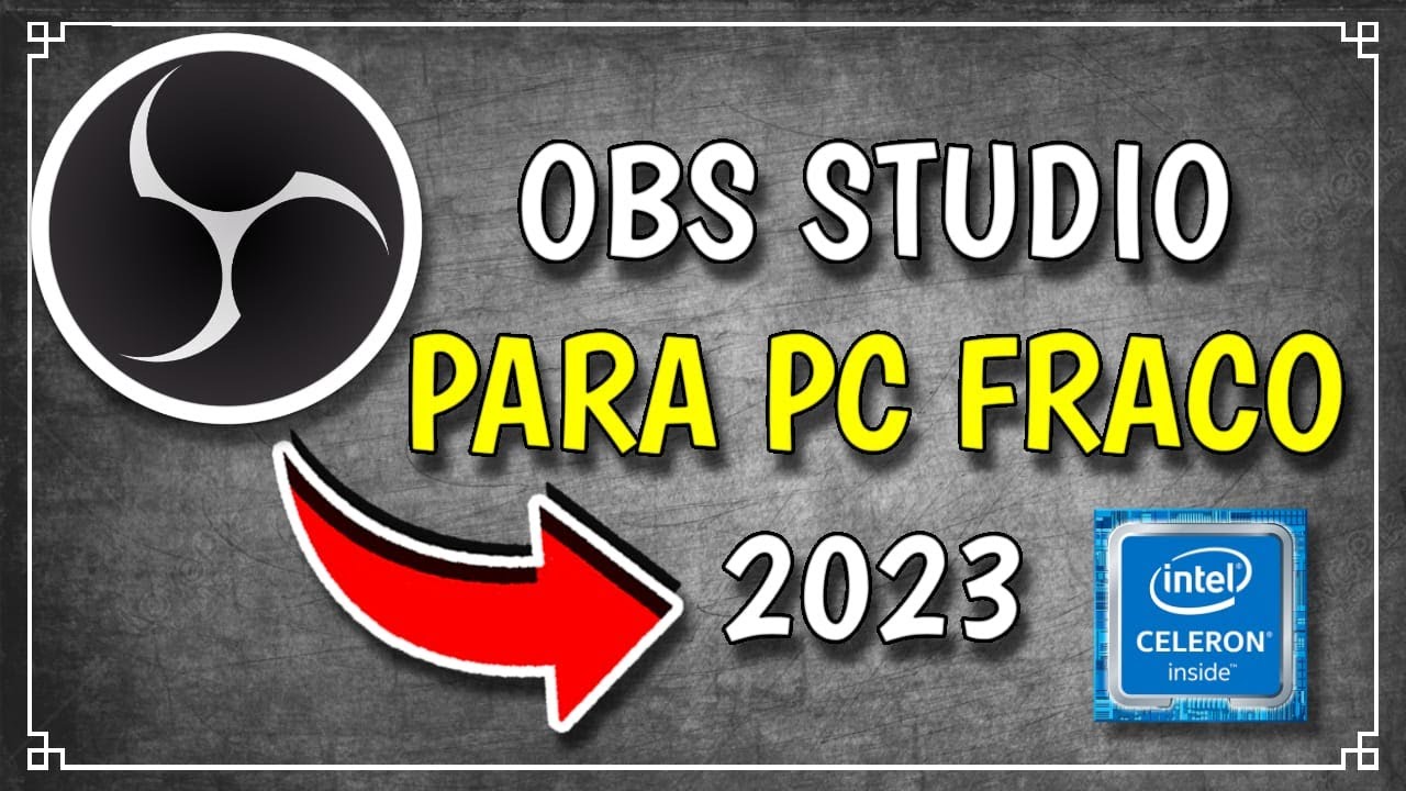 COMO Configurar o OBS STUDIO para PC Fraco em 2026 ATUALIZADO! ( Melhor DESEMPENHO )