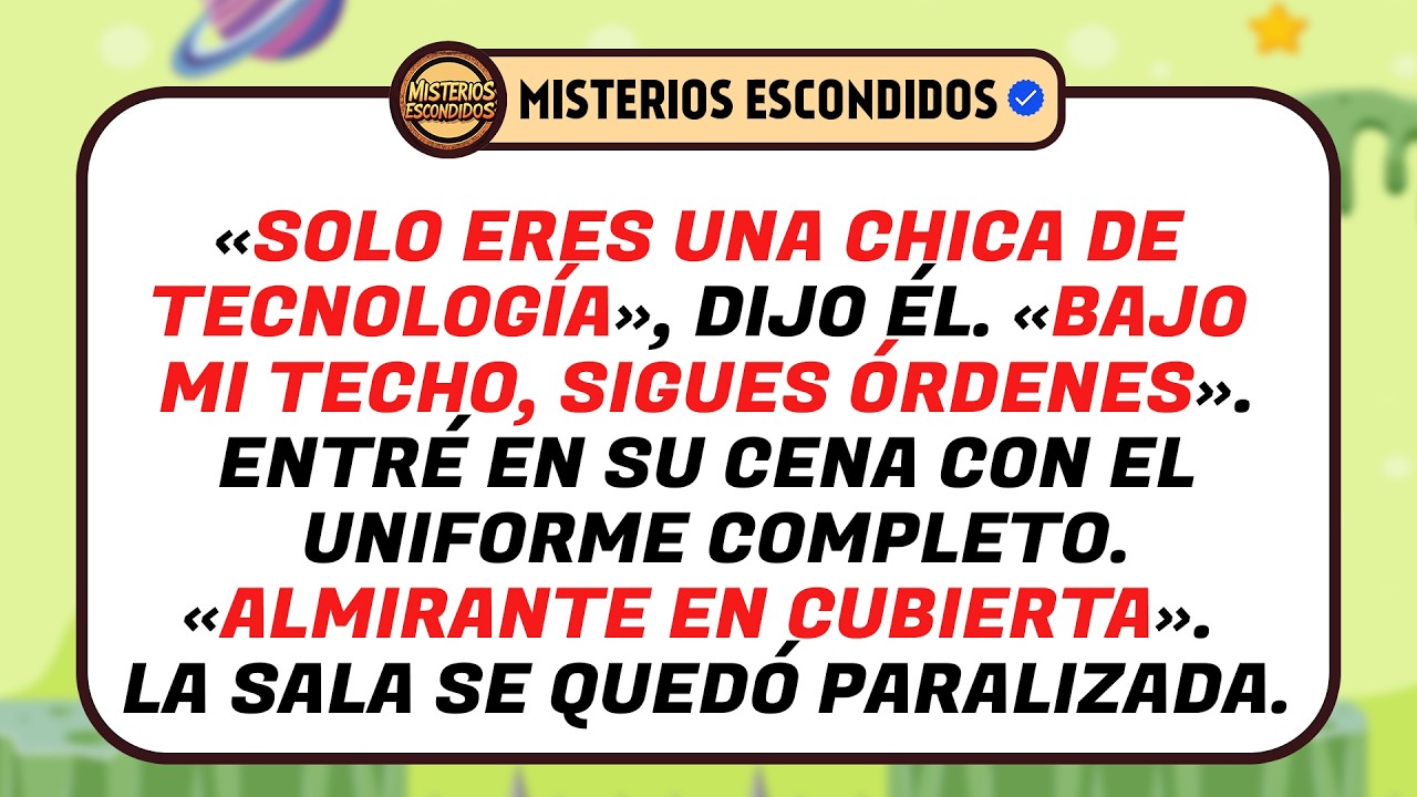 Me Estuvo Dando Órdenes Durante Semanas, Hasta Que Me Puse El Uniforme Que Él Nunca Se Ganó.