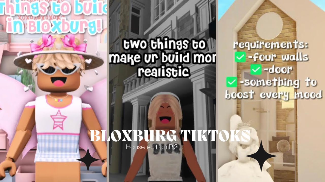 BLOXBURG TIKTOKS COMPLICATION | 6MINUTES | KIWISS_YT