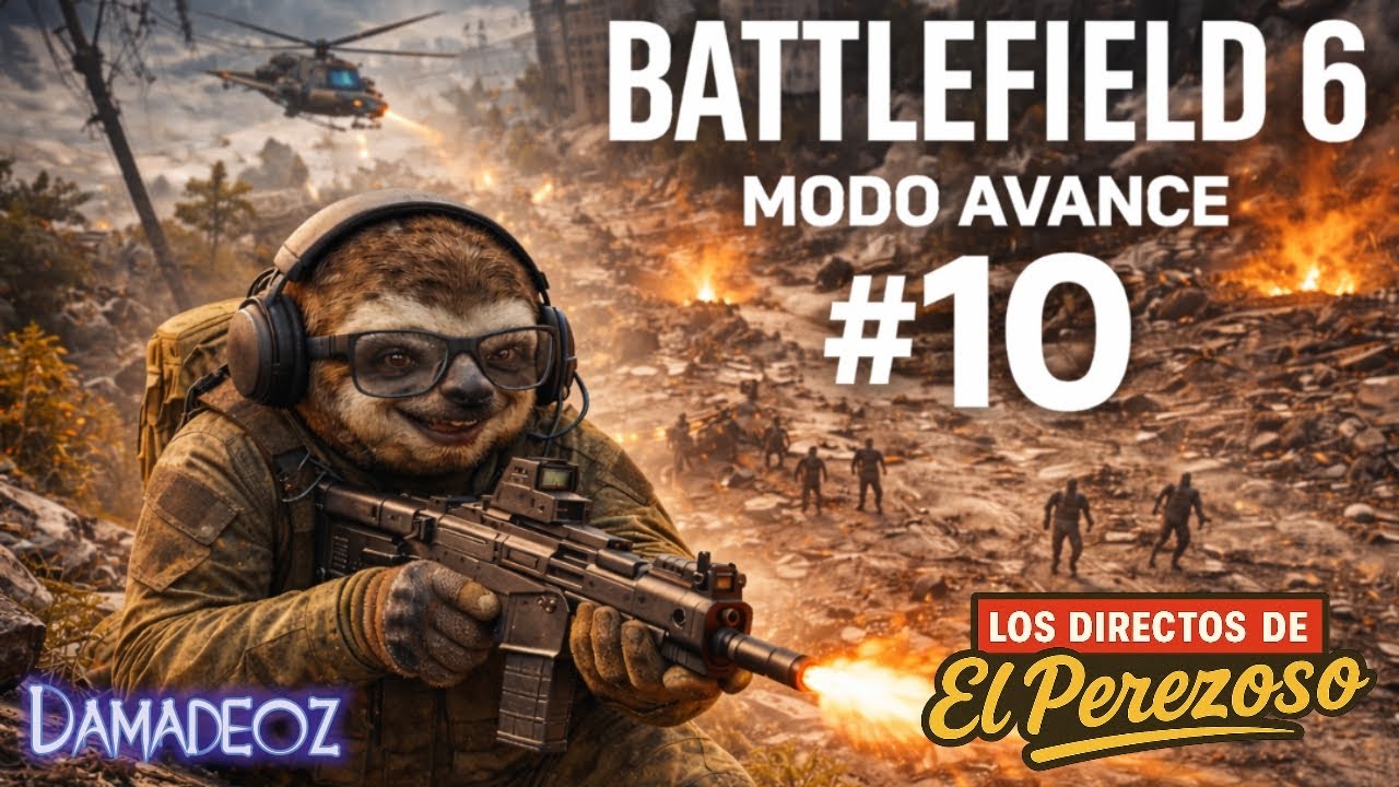 Battlefield 6 Modo AVANCE en #directo 10 (con Damadeoz)