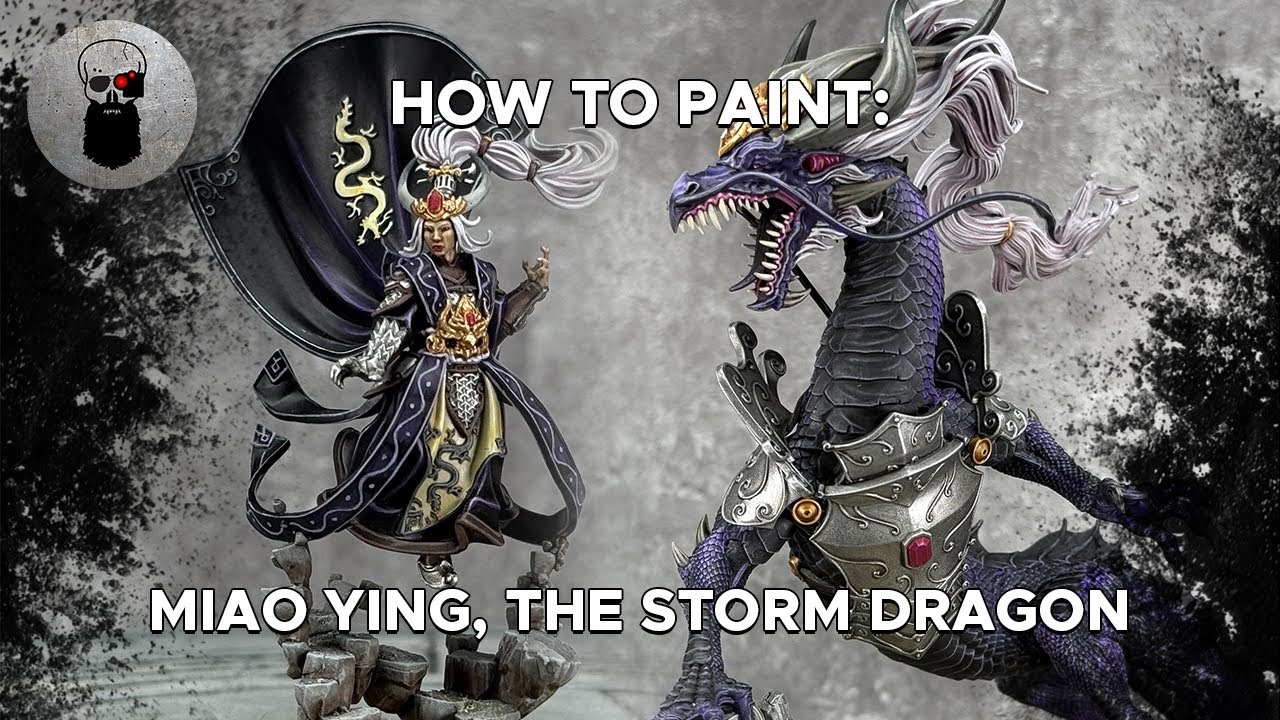 Contrast+ How to Paint: Miao Ying, The Storm Dragon