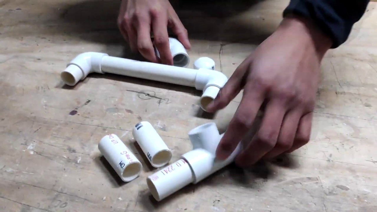 How To Make PVC PushUp Bars