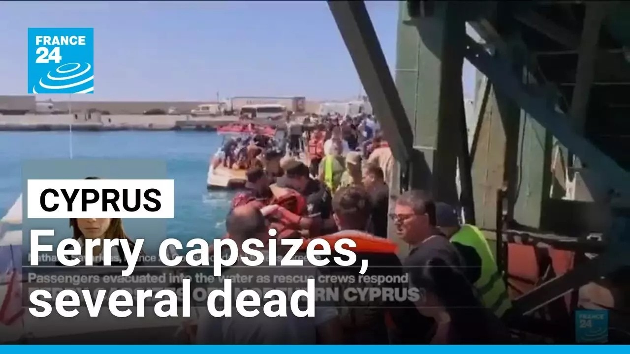 Ferry carrying more than 260 people capsizes off northern Cyprus &bull; FRANCE 24 English