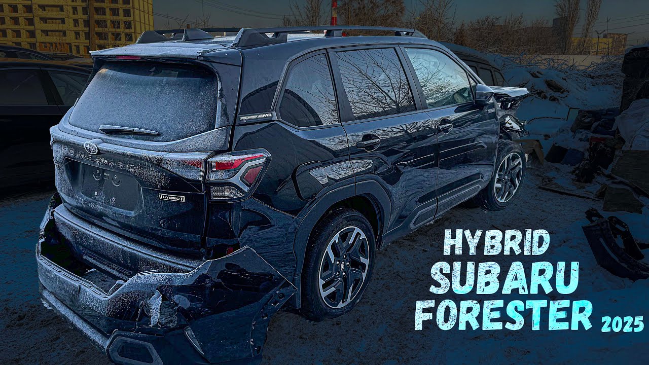 Forester Hybrid 2025 із США в Україні. Авто з аукціону США. Детальний огляд пошкоджень