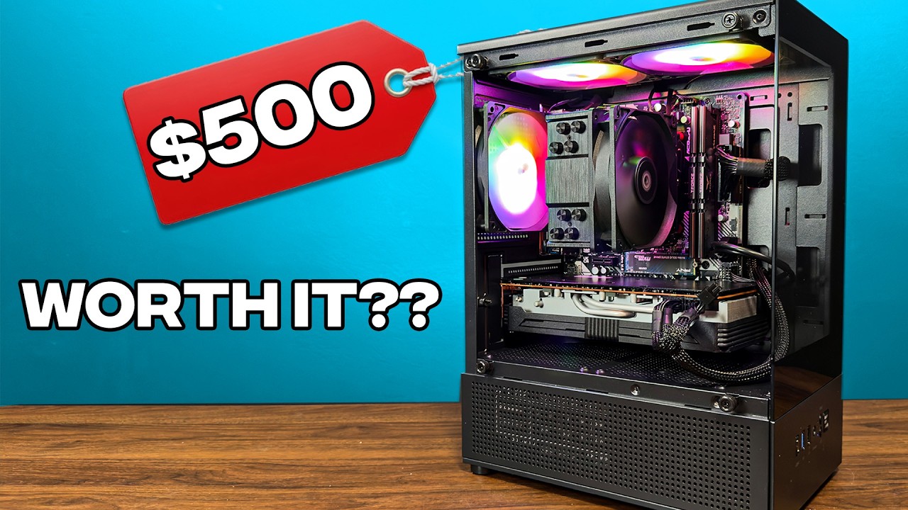 Я собрал игровой ПК на базе AMD за $500 &mdash; стоит ли оно того??