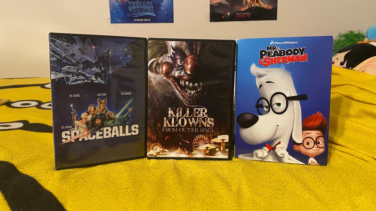Collection movies on DVD 