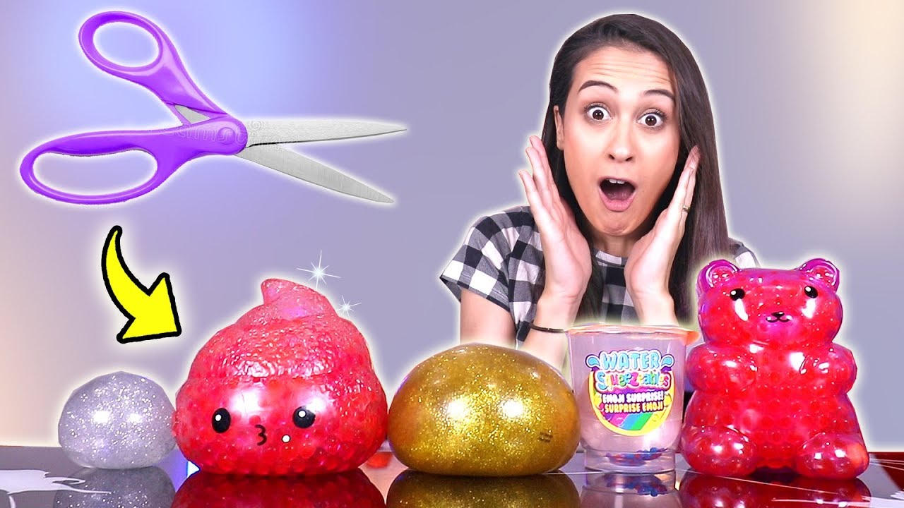 MIJN MEGA SLIJM SQUISHIES OPEN KNIPPEN!