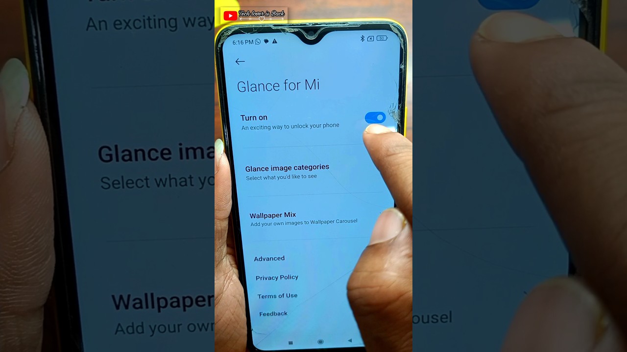 how to change automatic lock screen wallpaper in any poco phone