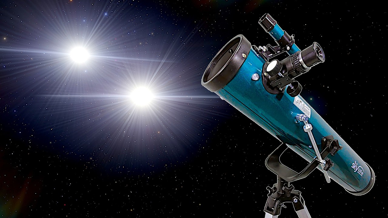 AO VIVO - Estrelas no céu noturno TELESCÓPIO NEWTONIANO