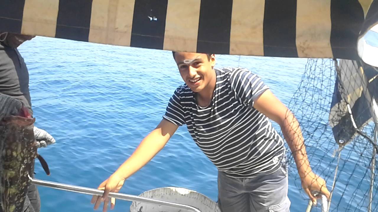 P&ecirc;che  au Maroc  entre saidia et nador