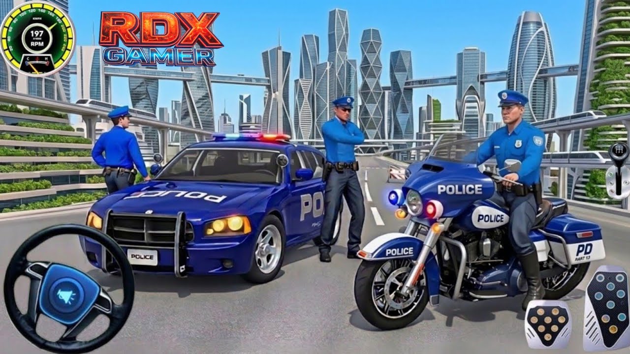 Police Car Chase Simulator 3D Game - Real Cop Cars Driving Simulator 2026 - Android GamePlay 23