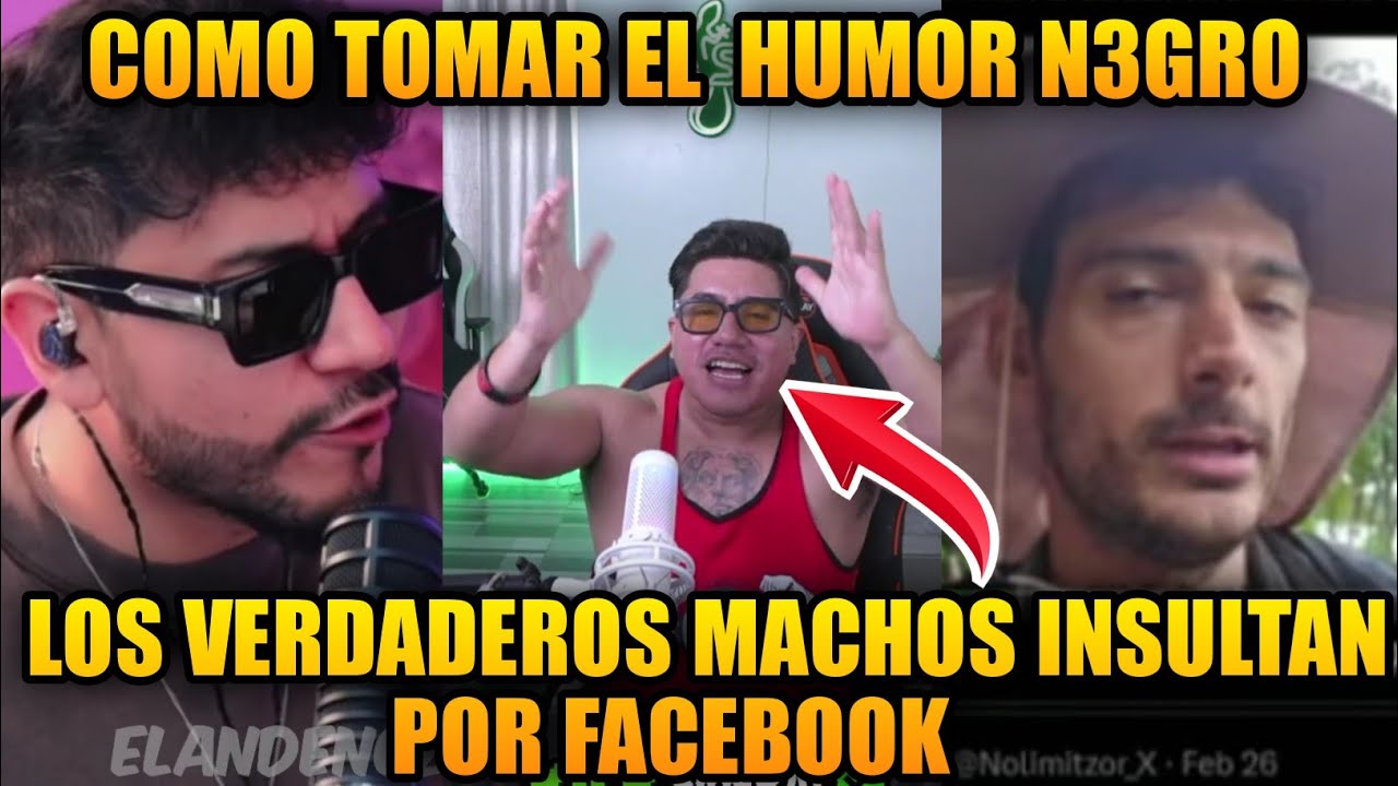 ZEIN HABLA del HUM0R NEGR0 LUEGO de COMENTARIOS de STREAMER GRINGO