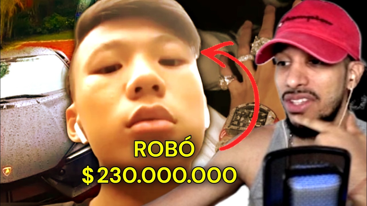 ROBÓ $230M USD Y LOS GASTÓ EN 1 MES