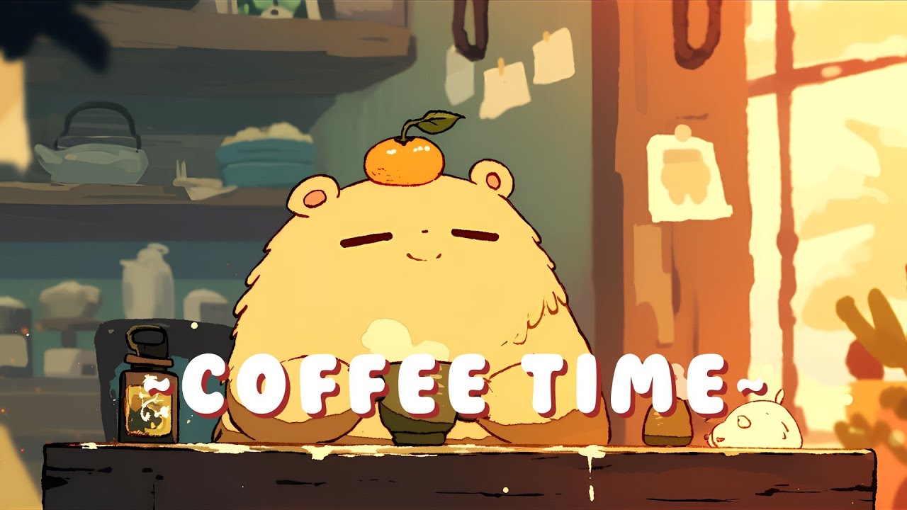[Full Hour] Capybara Lofi Music Station - Relaxing Beats to Study/Sleep/Chill ~ Chill Session ~ 🌸 ☕