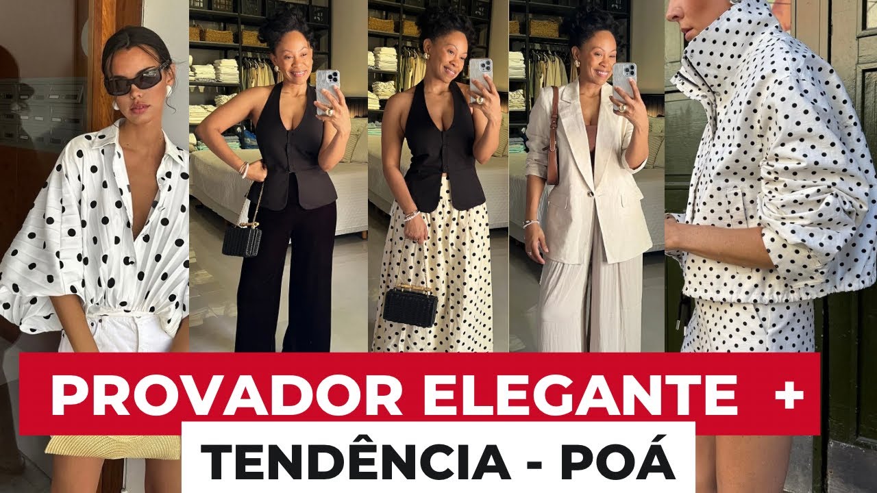 PROVADOR ELEGANTE + TENDÊNCIA DE POÁ