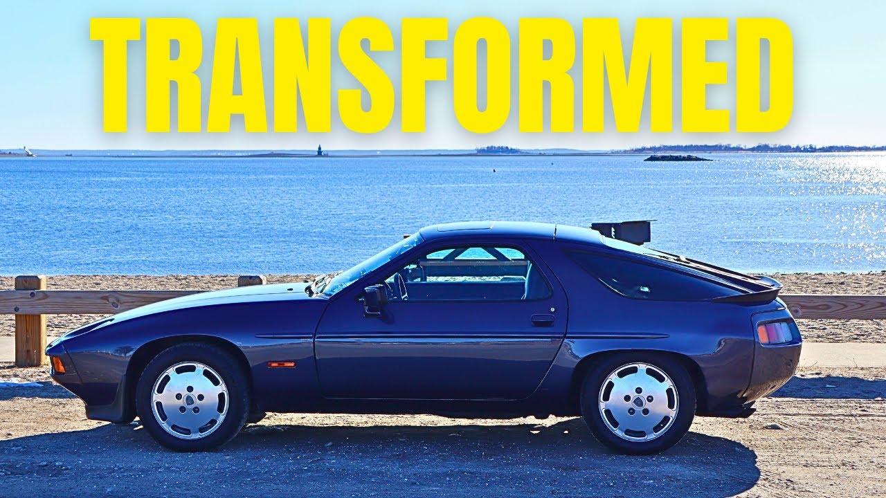 Я установил АБСОЛЮТНО НОВУЮ (действительно) коробку передач на свой Porsche 928! Возрождение Pors...