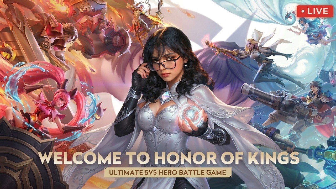 LIVE 🔴 Honor of Kings Ranked Push | Pro Gameplay & Clutch Moments! #honorofkings