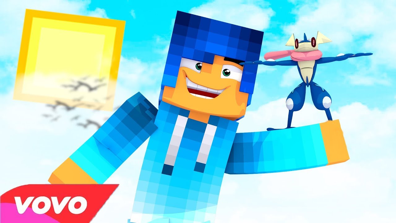 GRENINJA - NickSaurus | Con Calma - Daddy Yankee & Snow 🎤 (PARODIA MUSICAL POKEMON EN MINECRAFT)