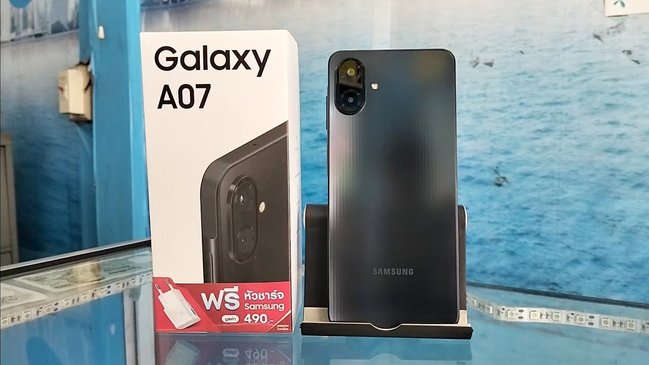 แกะกล่องและตั้งค่า Samsung A07 ในกล่องแถมอะไรให้บ้าง ? | Asha Mobile