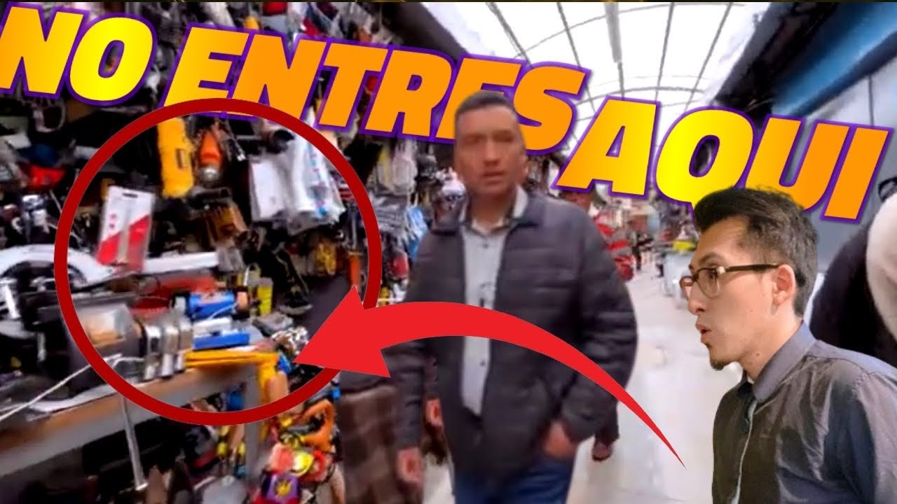 💰Barrios Peligrosos Plaza Arenas el Famoso Mercado Negro Quito Ecuador